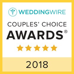 With Grace & Love Events, WeddingWire Couples' Choice Award Winner 2018